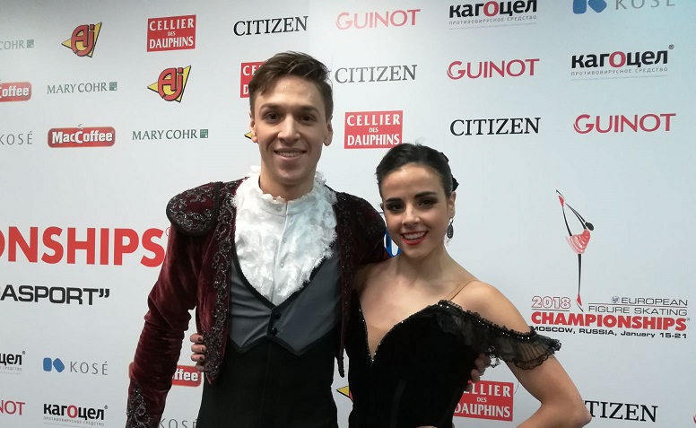 , Sara &amp; Kirill ganan una 2º Plaza española para el próximo Europeo, Real Federación Española Deportes de Hielo