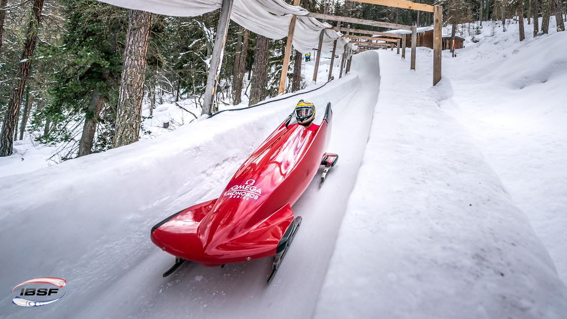 , Israel Blanco logra su mejor resultado histórico en el ranking de la Copa del Mundo de Parabobsleigh, Real Federación Española Deportes de Hielo