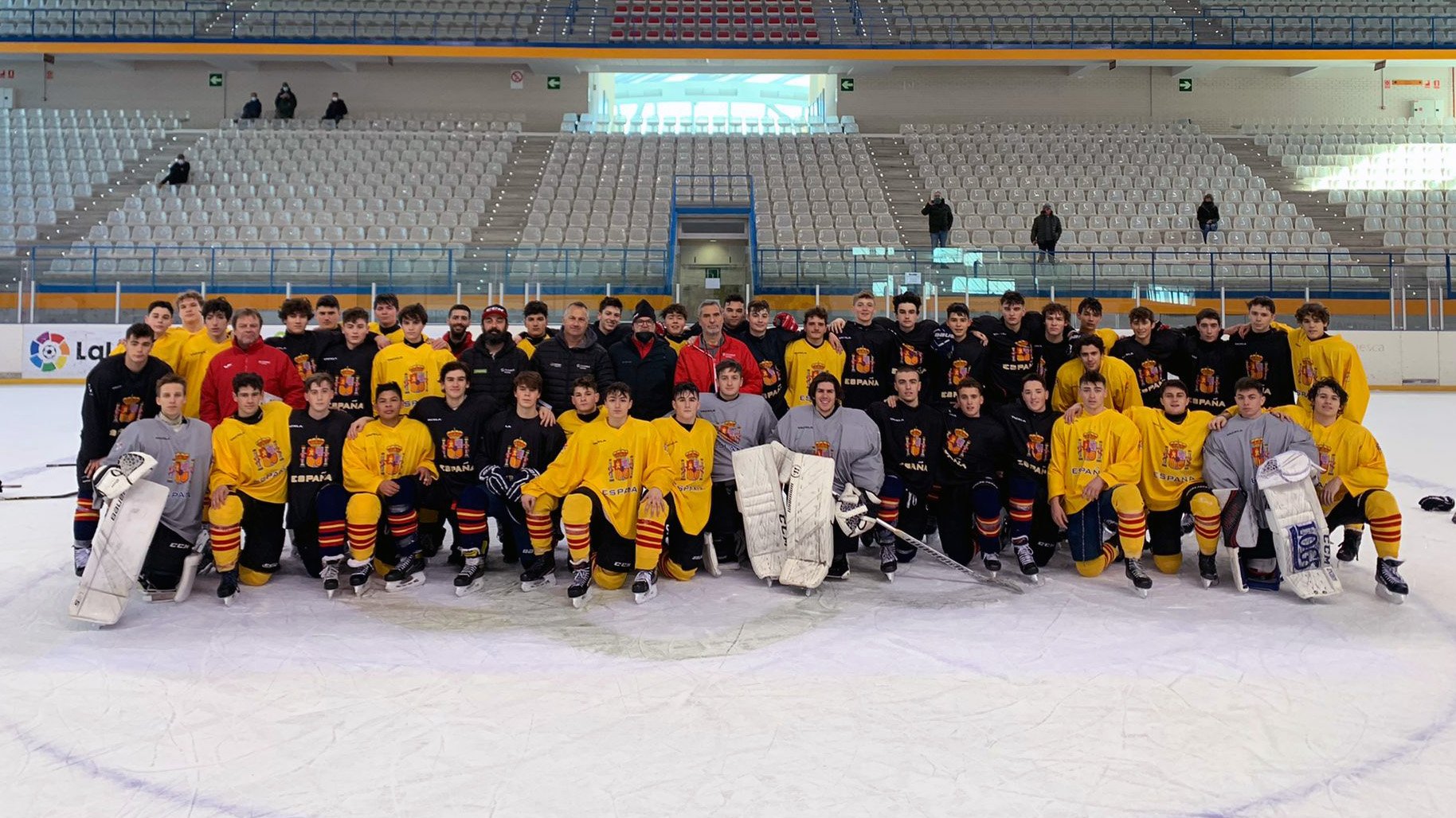 , Finaliza el trabajo preparatorio del Mundial U18 de la División IIB, Real Federación Española Deportes de Hielo