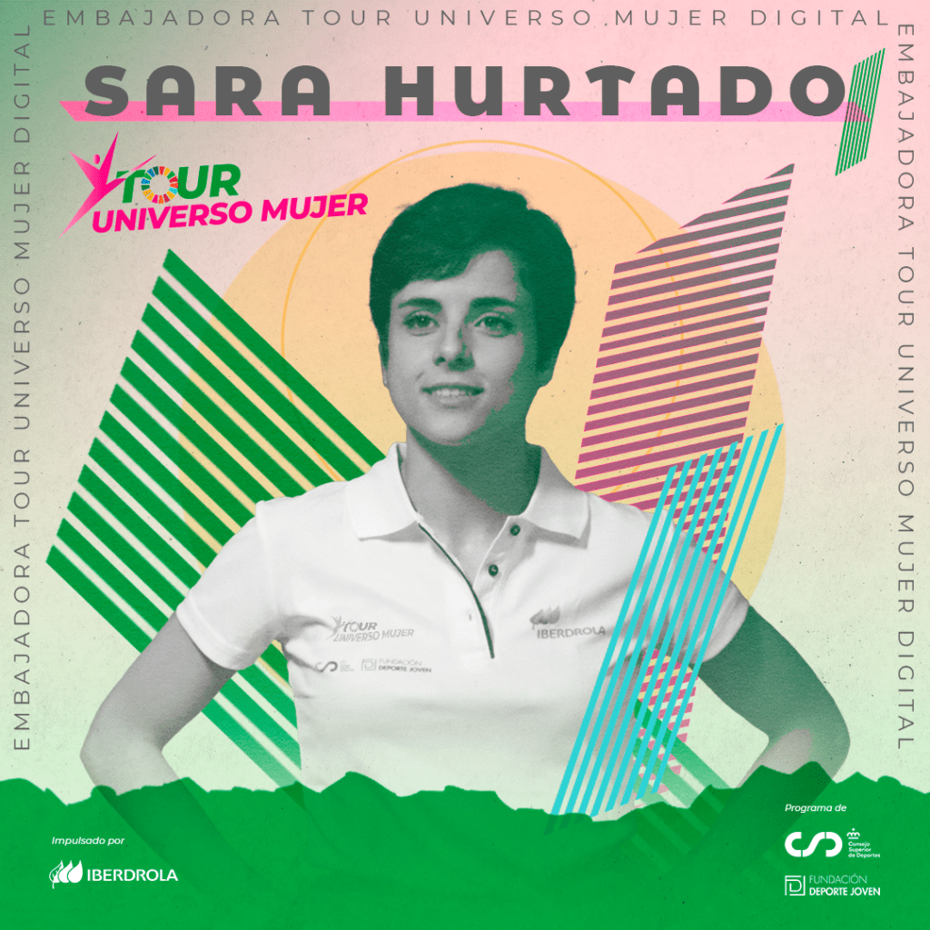, Sara Hurtado, embajadora digital del Tour Universo Mujer, Real Federación Española Deportes de Hielo