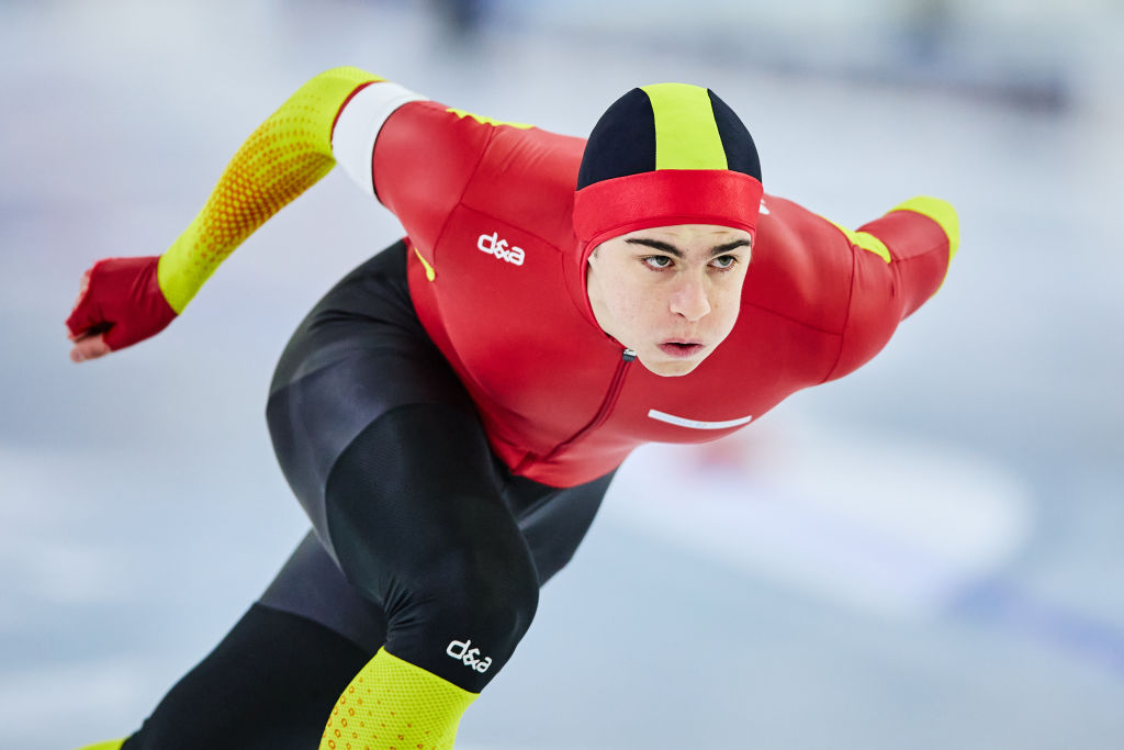 , Nil Llop consigue su mejor resultado en los 500m de la División A, Real Federación Española Deportes de Hielo