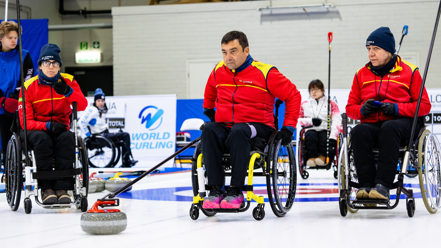 , España sigue creciendo en el Mundial-B en Silla de Ruedas 2024, Real Federación Española Deportes de Hielo