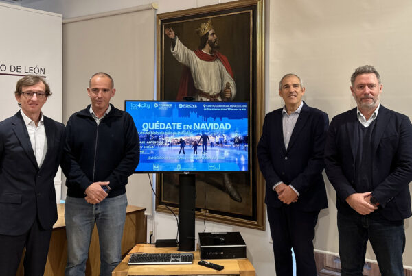 , León será la primera ciudad del proyecto ice4city, la marca de la RFEDH para la promoción de pistas de hielo por España, Real Federación Española Deportes de Hielo