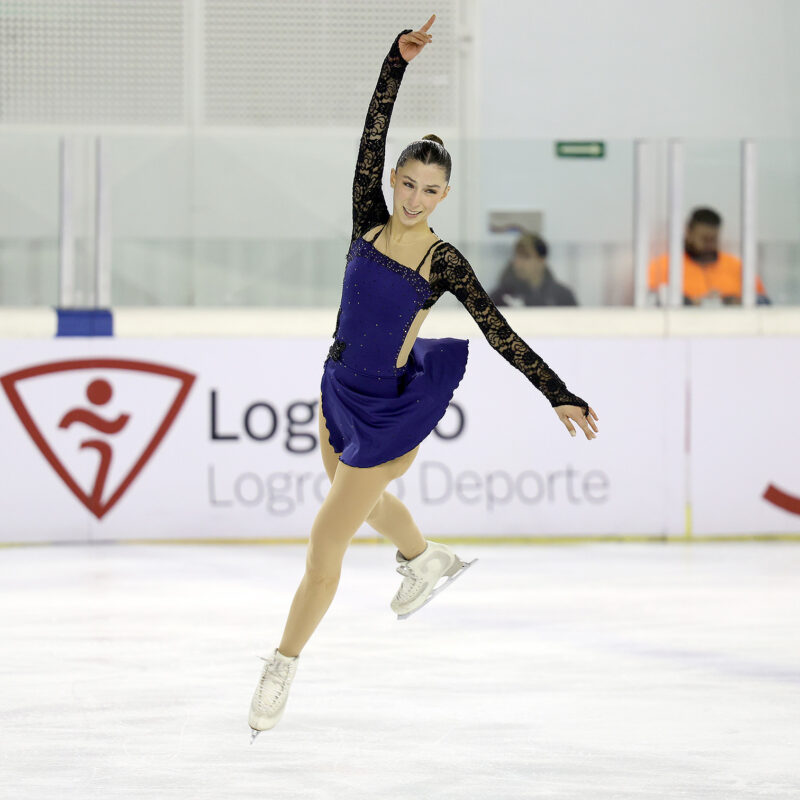 patinaje artístico, Patinaje en estado puro en el primer día del Campeonato de España Iberdrola absoluto, Real Federación Española Deportes de Hielo