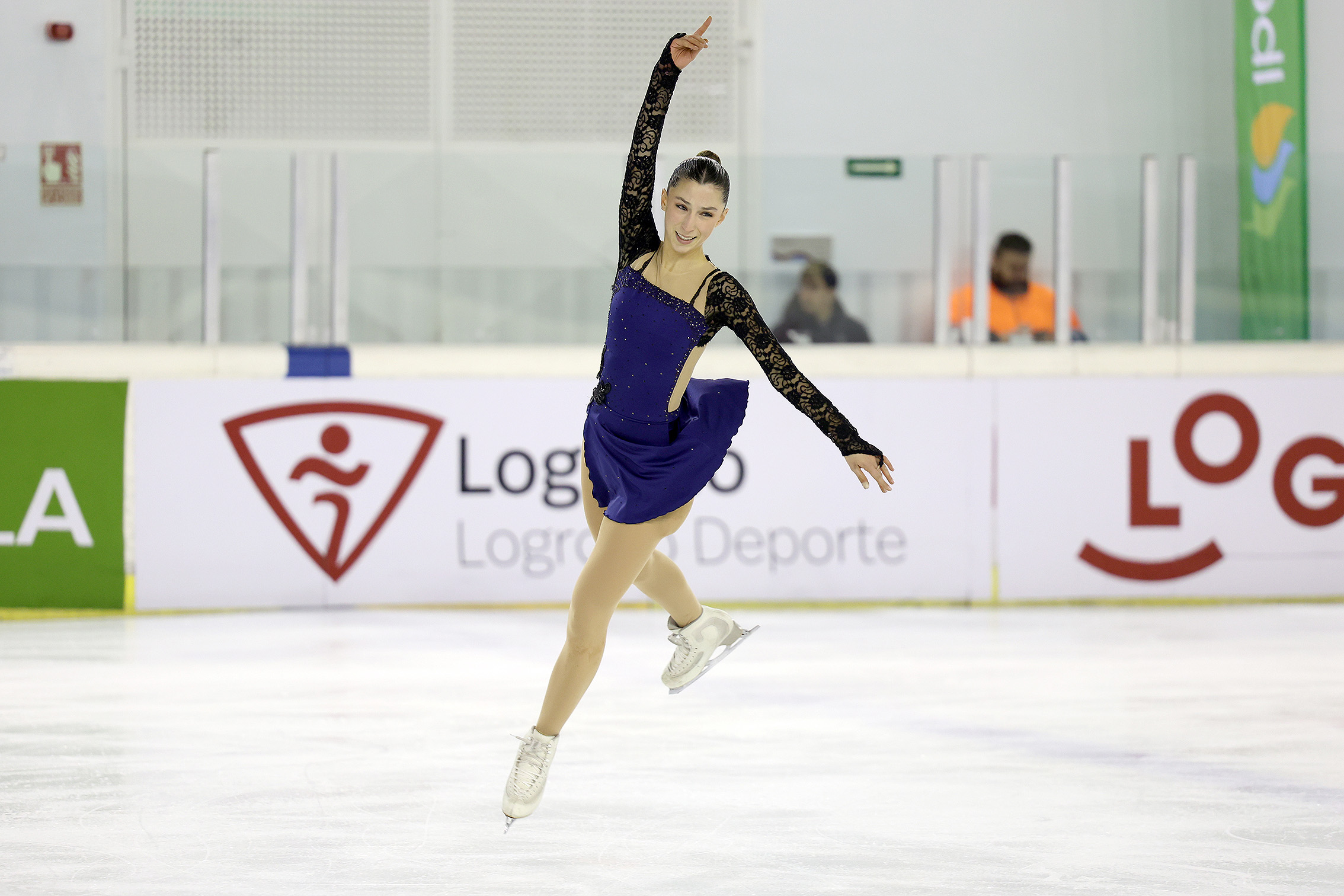 , Patinaje en estado puro en el primer día del Campeonato de España Iberdrola absoluto, Real Federación Española Deportes de Hielo