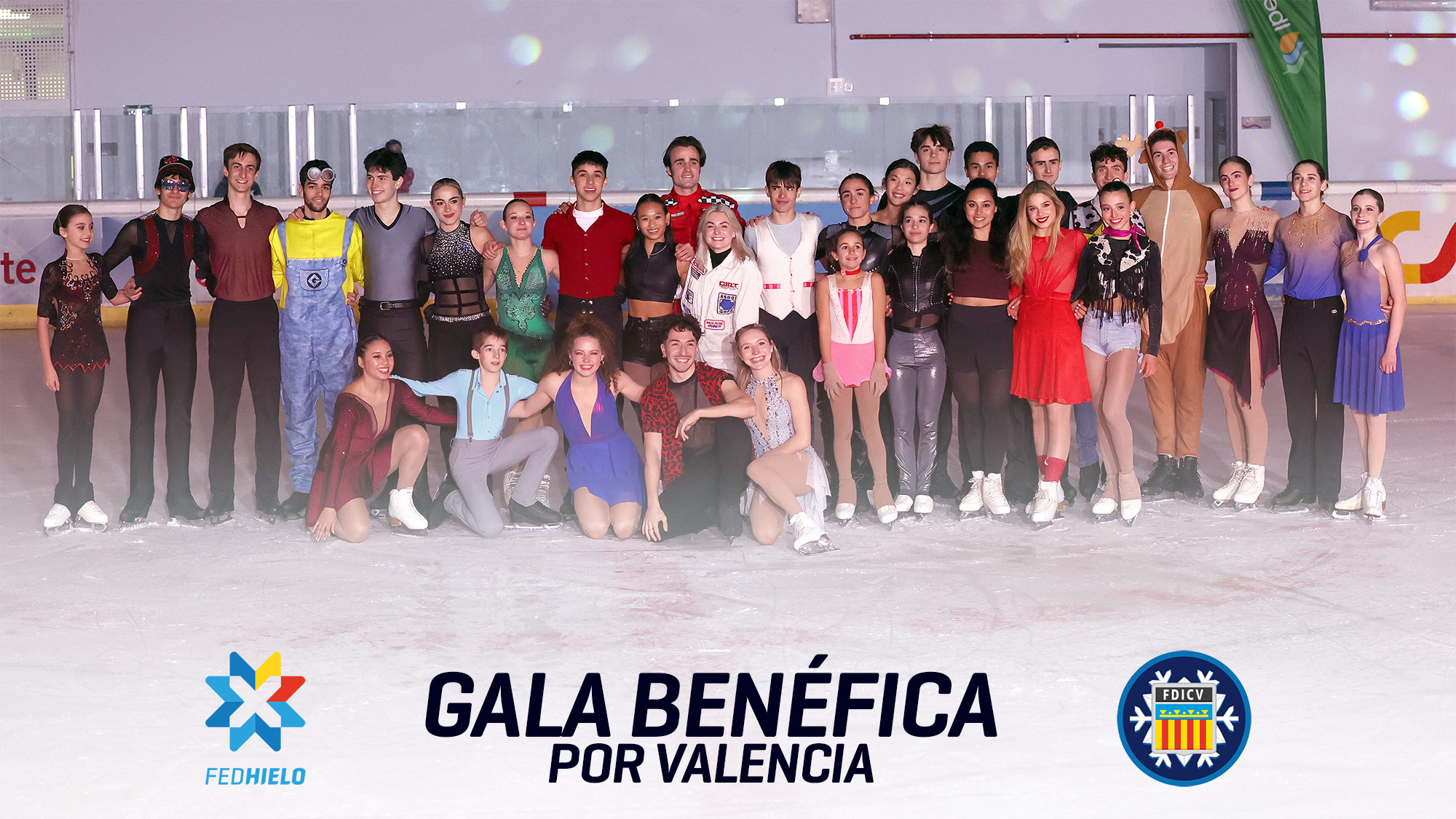 , La RFEDH donará la recaudación de la Gala de Exhibición del Campeonato de España Absoluto de patinaje a la federación valenciana, Real Federación Española Deportes de Hielo