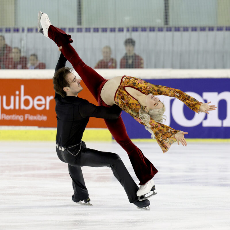 patinaje artístico, La danza brilla en un segundo día repleto de acción en Logroño, Real Federación Española Deportes de Hielo