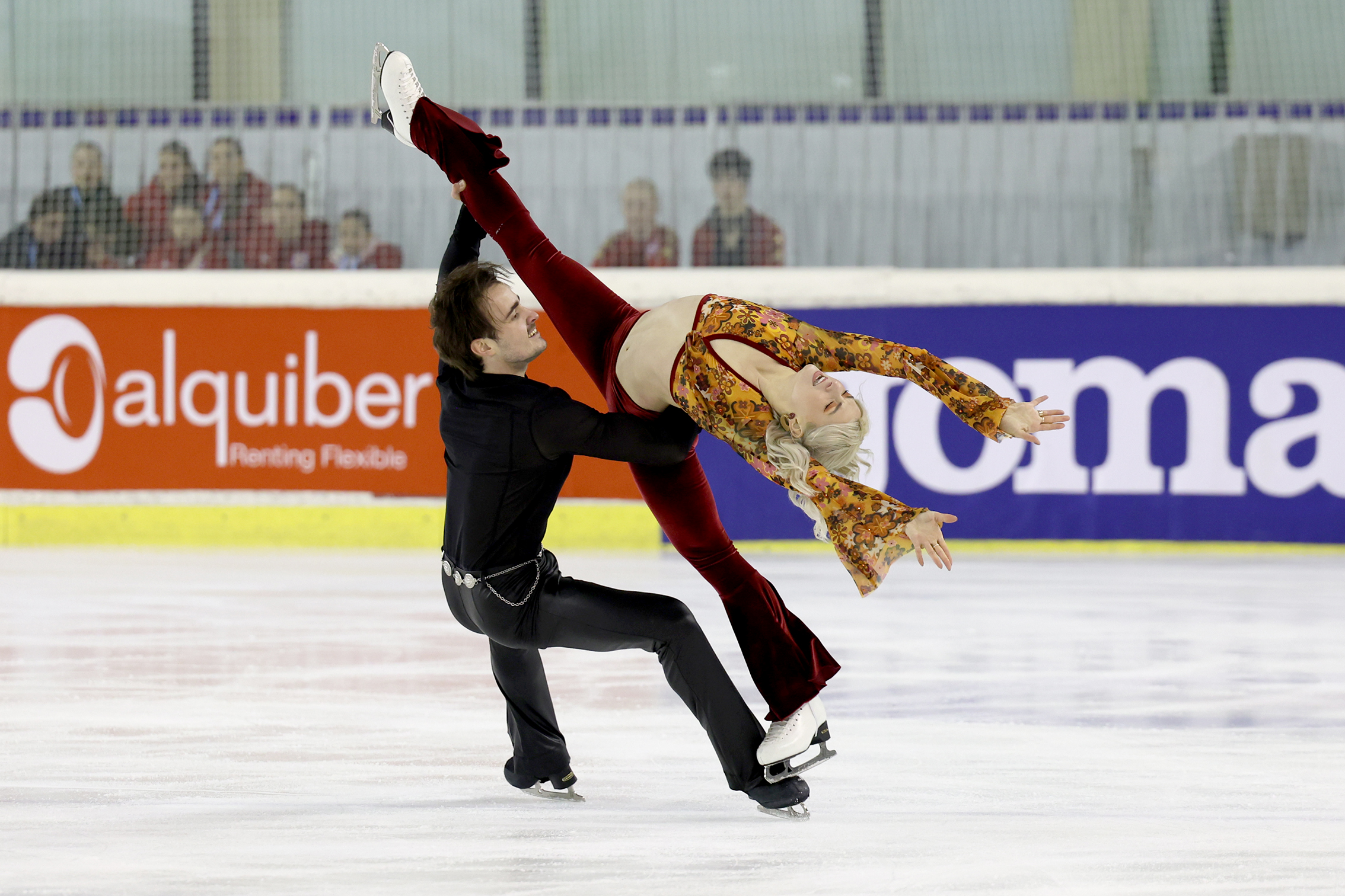 , La danza brilla en un segundo día repleto de acción en Logroño, Real Federación Española Deportes de Hielo