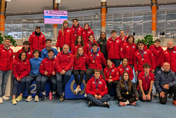 Nil Llop, Celebrado el primer Campeonato de España de Patinaje de Velocidad, Real Federación Española Deportes de Hielo