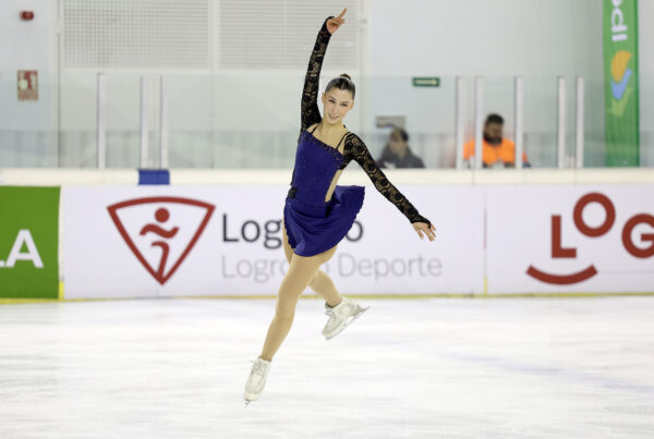 Adrián Díaz, Patinaje en estado puro en el primer día del Campeonato de España Iberdrola absoluto, Real Federación Española Deportes de Hielo