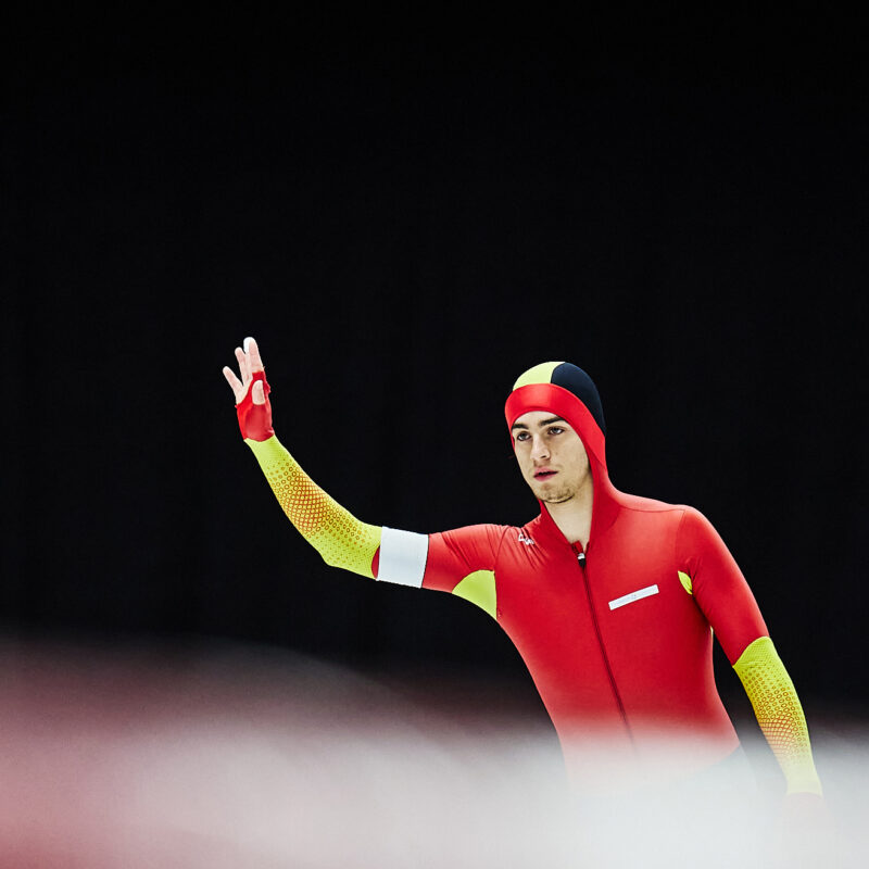 patinaje de velocidad, Nil Llop finaliza 12º en el Europeo de Heerenveen, Real Federación Española Deportes de Hielo