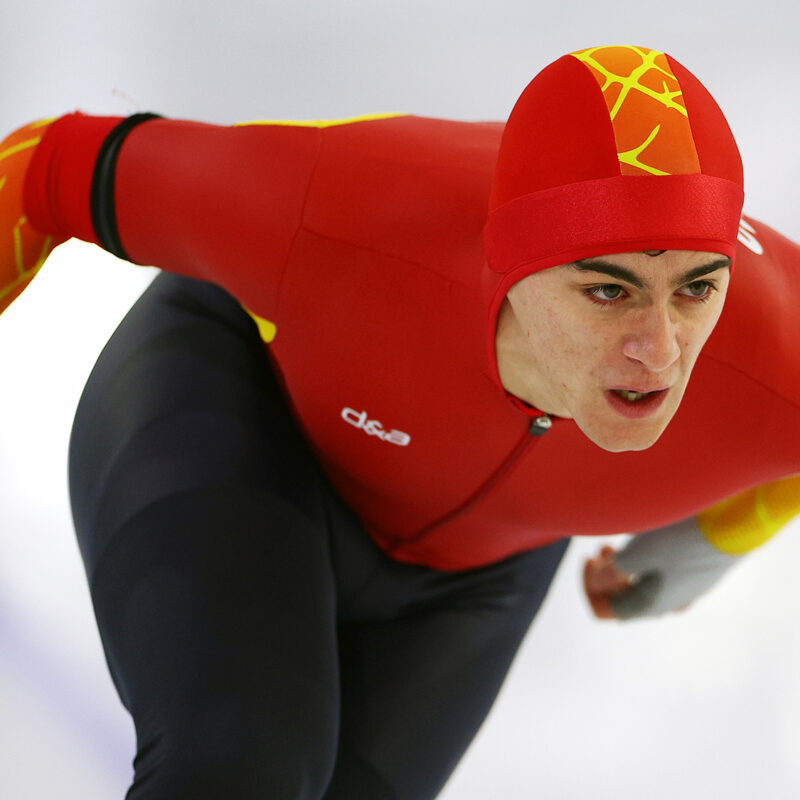 patinaje de velocidad, Nil Llop finaliza 12º en el Europeo de Heerenveen, Real Federación Española Deportes de Hielo