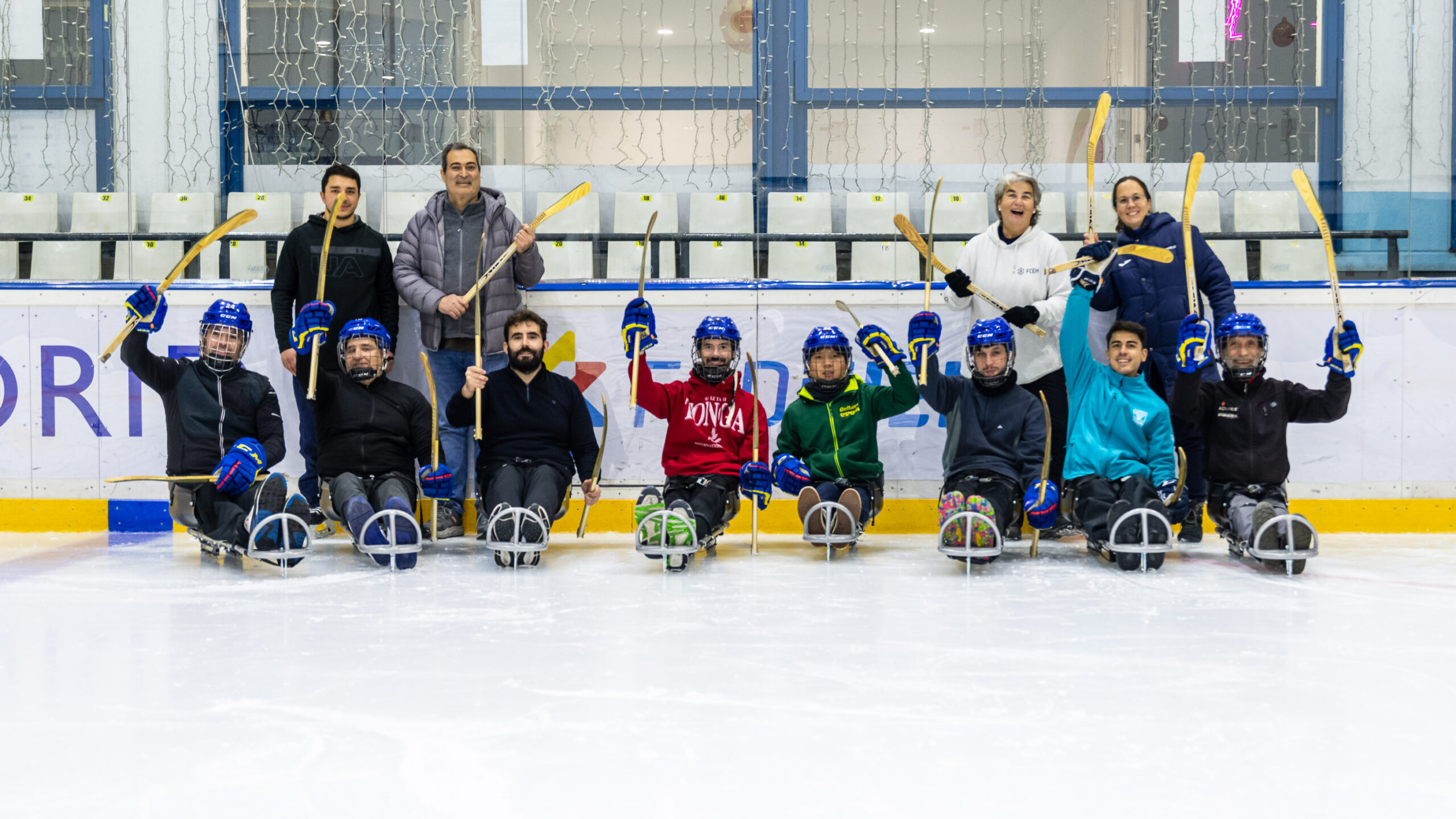 , El hockey hielo paralímpico llega a España, Real Federación Española Deportes de Hielo