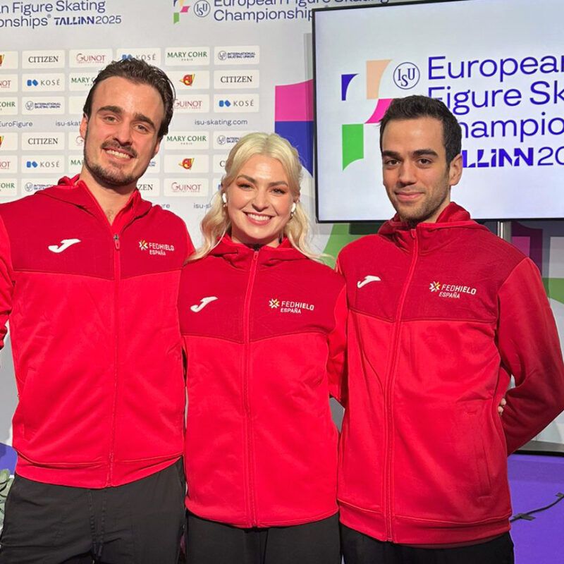 patinaje artístico, España llega en plena forma al Europeo de Patinaje Artístico 2025, Real Federación Española Deportes de Hielo