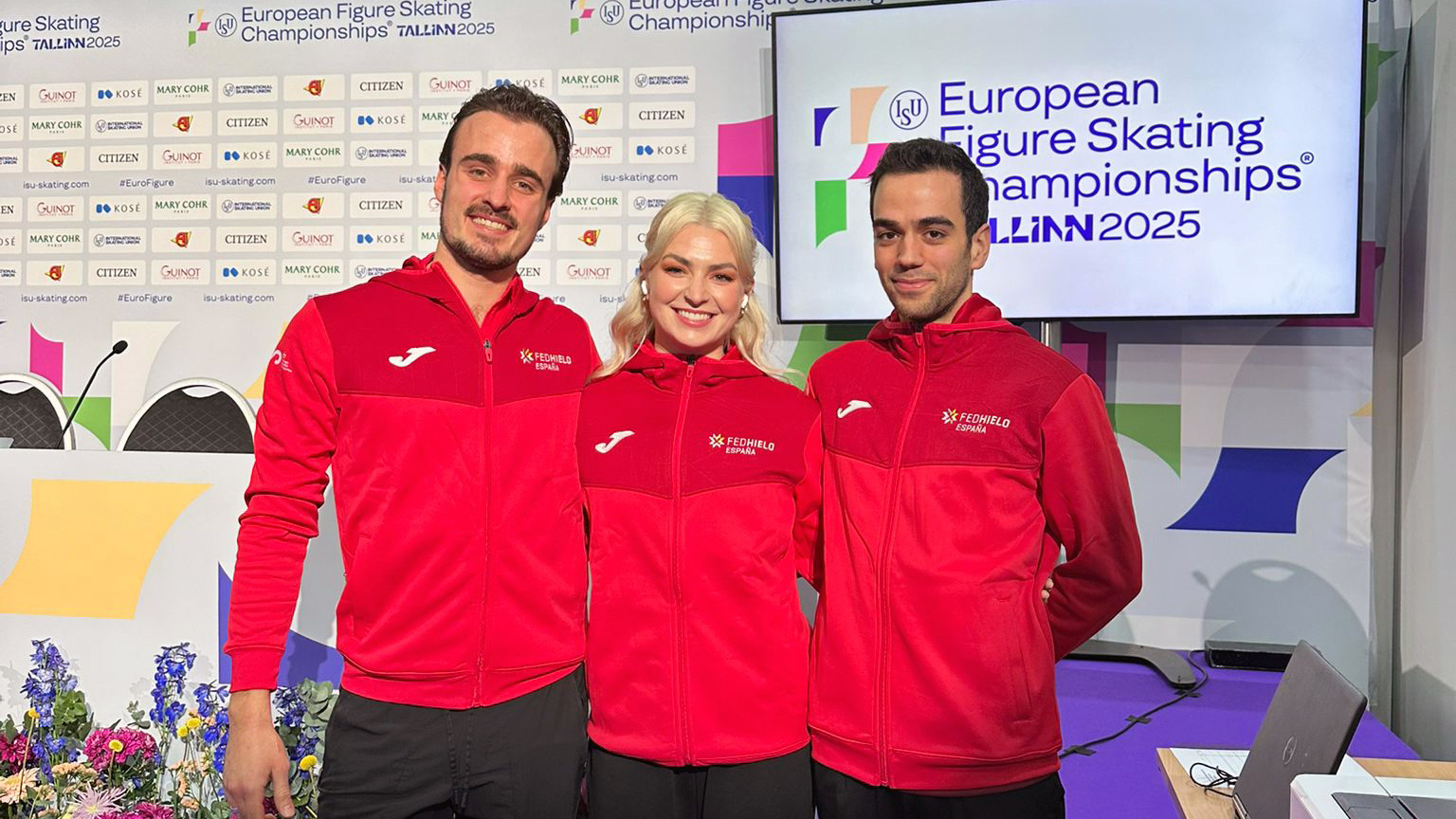 , España llega en plena forma al Europeo de Patinaje Artístico 2025, Real Federación Española Deportes de Hielo