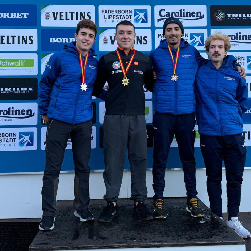 Bobsleigh,Skeleton, Adrián Rodríguez logra su tercer oro en el Campeonato de España Alquiber de Skeleton 2024, Real Federación Española Deportes de Hielo