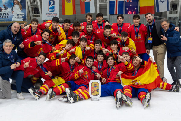 hockey hielo, España U20 logra el oro en Belgrado y regresa a la División II Grupo A, Real Federación Española Deportes de Hielo