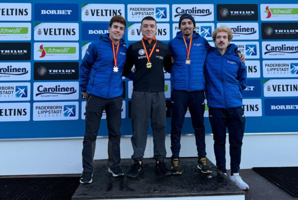 , Adrián Rodríguez logra su tercer oro en el Campeonato de España Alquiber de Skeleton 2024, Real Federación Española Deportes de Hielo