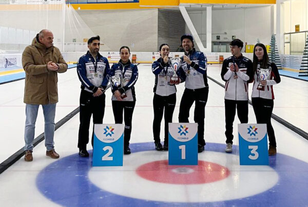 , Txuri-Berri García/Shaw logra su primer oro en el Campeonato de España de Curling de Dobles Mixtos 2025, Real Federación Española Deportes de Hielo