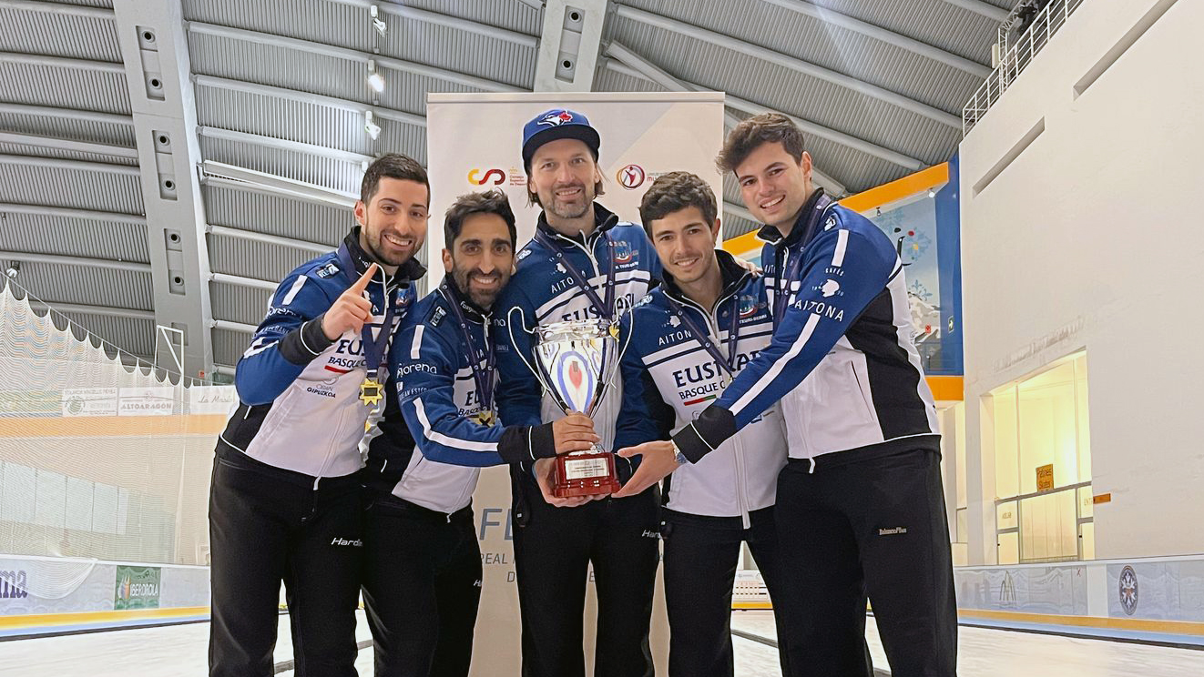 , El Txuri-Berri consigue su 10º Campeonato de España de Curling masculino, Real Federación Española Deportes de Hielo