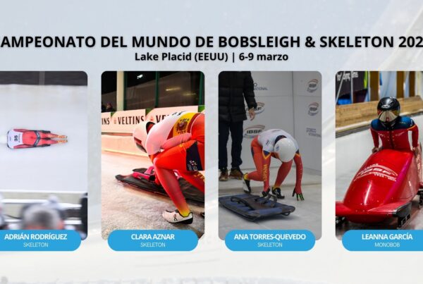 , Representación de récord para España en el próximo Mundial de Bobsleigh &#038; Skeleton 2025, Real Federación Española Deportes de Hielo