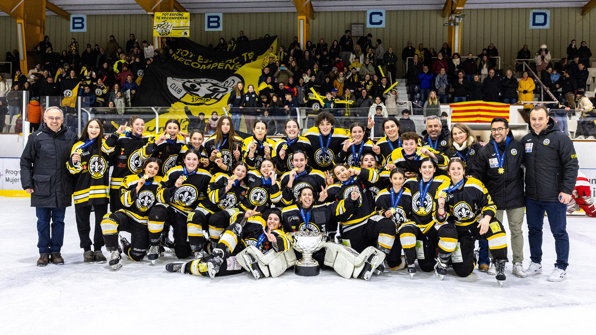 , El CG Puigcerdà conquista su segunda Copa de SM la Reina &#8211; Iberdrola consecutiva, Real Federación Española Deportes de Hielo