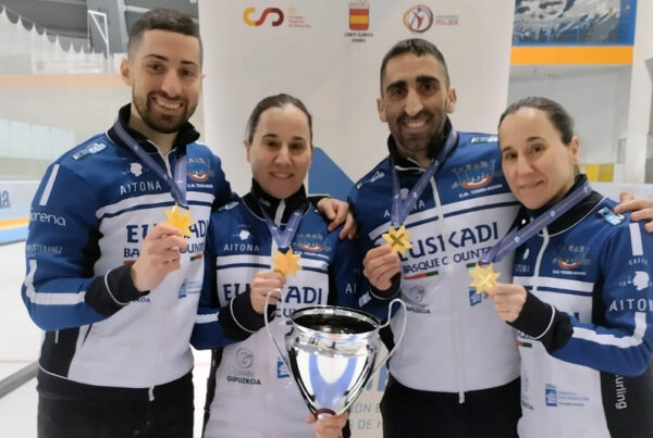 curling, Txuri-Berri Donostia alcanza su 10º título nacional mixto, Real Federación Española Deportes de Hielo